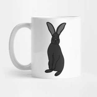 Black Bunny Mug